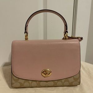 COACH TILLY TOP HANDLE SATCHEL IN SIGNATURE CANVAS